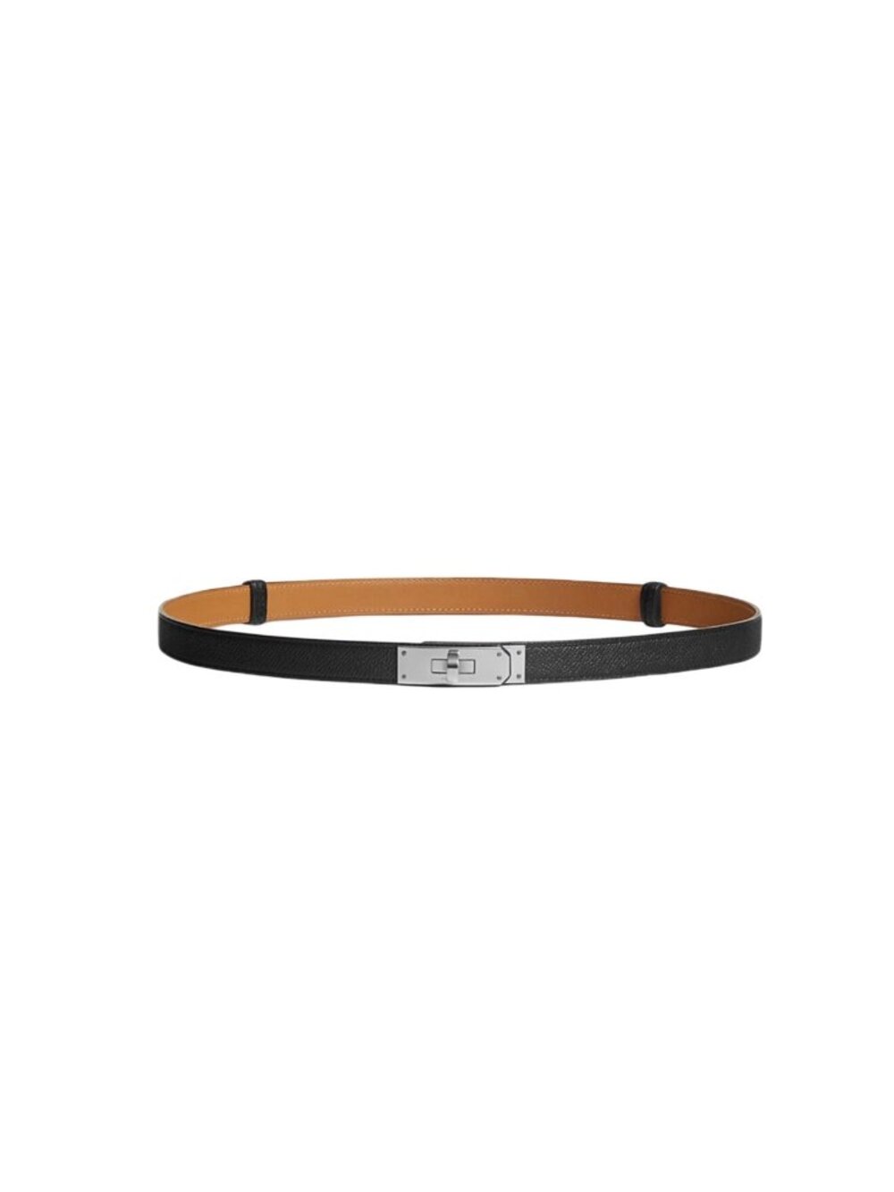 Hermès Kelly 18 Epsom calfskin Belt Black One Size